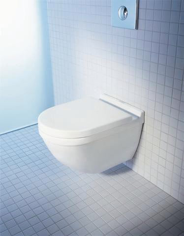 Duravit Wand-WC Starck 3 540 mm Tiefspüler spülrandlos Durafix weiß