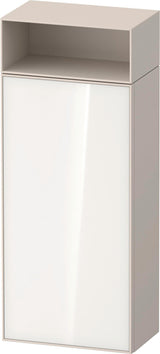 Duravit Zencha Halbhochschrank 961x400x240mm Eiche Anthrazit Matt mit Tip-on Technik