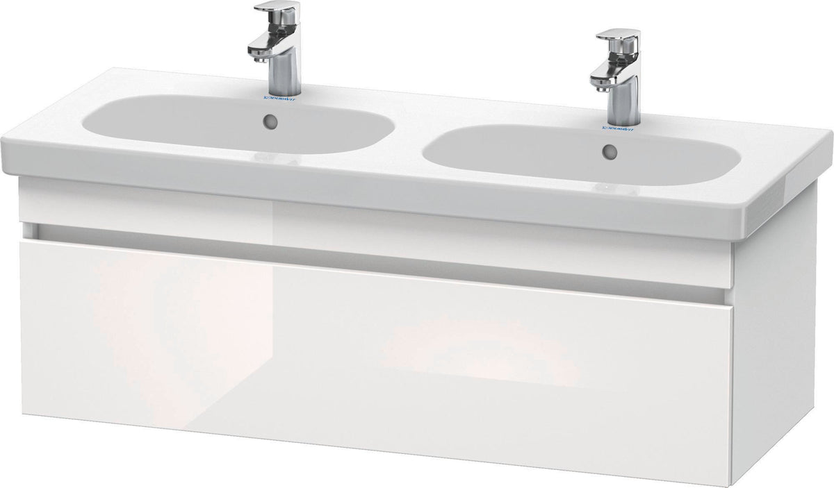 Duravit DuraStyle Waschtischunterbau 1150 mm wandhängend, 1 Auszug, weiß matt – mit Soft-Close