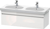 Duravit DuraStyle Waschtischunterbau 1150 mm wandhängend, 1 Auszug, weiß matt – mit Soft-Close