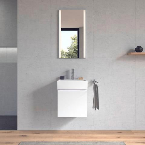 Duravit XSquare Spiegel 450x800mm chrom mit LED-Beleuchtung und Dimmfunktion