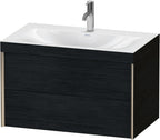 Spanplatte / Eiche / 1 HL, champ.m./Eiche Schwarz,Rahm. 16