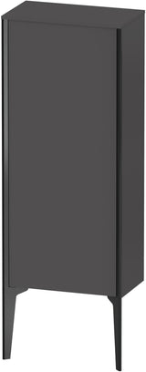 Duravit XViu Halbhochschrank 890 mm graphit matt mit Tip-On Technik und Soft-Close