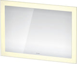DURAVIT White Tulip Spiegel 750x450mm mit Beleuchtung, Sensorschalter & Dimmfunktion – Design von Philippe Starck