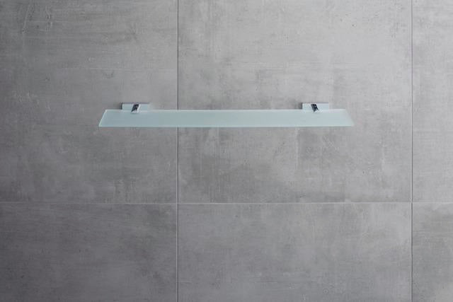 DURAVIT Karree Glasablage 600 mm matt – Design by Duravit, Glas, mit Dekor