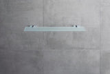 DURAVIT Karree Glasablage 600 mm matt – Design by Duravit, Glas, mit Dekor
