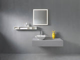 DURAVIT L-Cube Regalelement 1000 mm betongrau matt, 3 Fächer, wandhängend