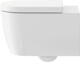 Duravit Wand-WC ME by Starck 570 mm Weiß Seidenmatt Tiefspüler mit WonderGliss