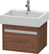 DURAVIT Ketho Waschtischunterbau 550 mm wandhängend, 1 Auszug, basalt matt – für Vero 045460