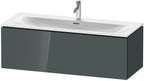 dolomiti grey hochglanz / Mitteldichte Faserplatte (MDF) / 1 Auszug