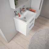 DURAVIT D-Code 2.0 Waschtischunterbau wandhängend 584 mm mit Soft-Close