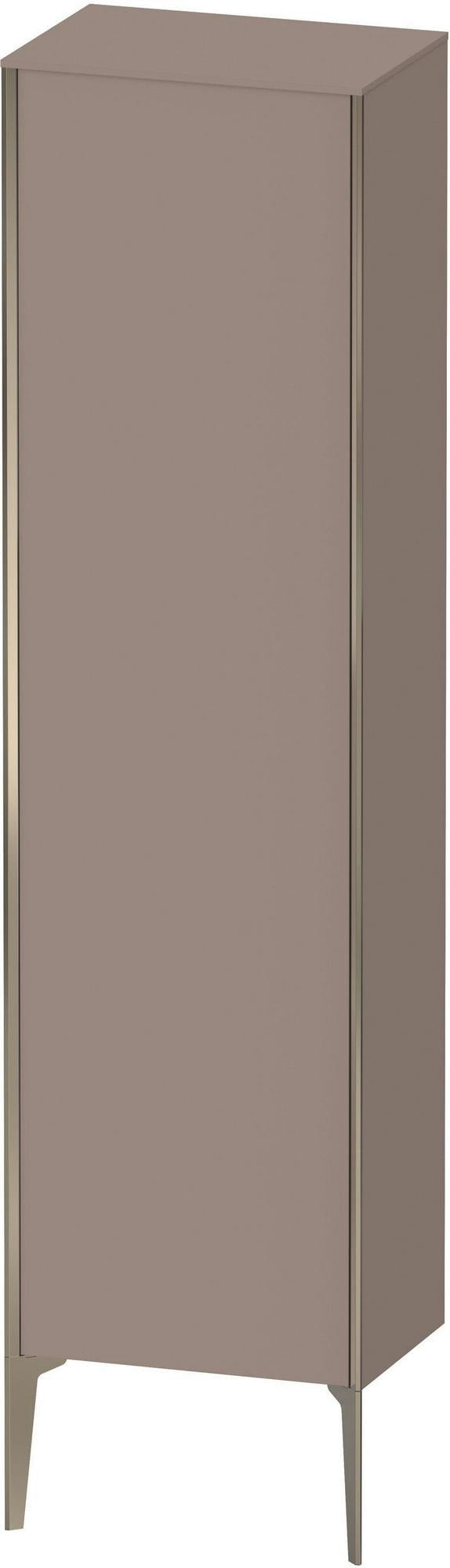 DURAVIT Hochschrank XViu 1770 mm, wandhängend, Tip-On, Soft-Close, basalt matt