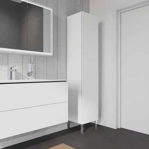 Duravit L-Cube Waschtischunterbau 1220 mm taupe matt mit 2 Schubkästen und Tip-On-Technik