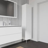 Duravit Hochschrank L-Cube 363x400x1760mm 1 Tür rechts, weiß hochglanz – Wandhängend mit Soft-Close