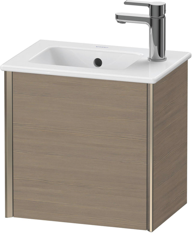 Duravit XViu Waschtischunterbau wandhängend 1 Tür Eiche rechts 410 mm