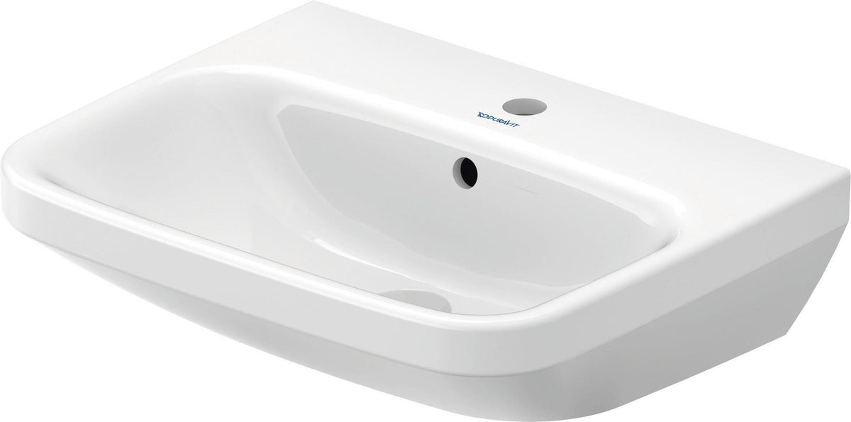 DURAVIT DuraStyle Waschtisch 550 mm mit Überlauf, 1 Hahnloch und WonderGliss