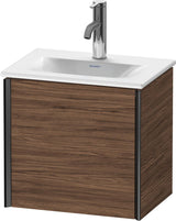 DURAVIT XViu Waschtischunterbau 1 Tür 397x430x310 mm Nussbaum dunkel matt
