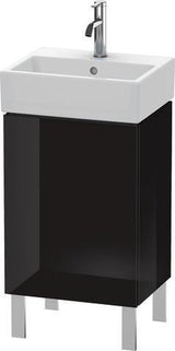 DURAVIT L-Cube Waschtischunterbau 593x434x341 mm, amerikanisch nussbaum, Anschlag links, für Vero Air