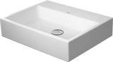 DURAVIT Vero Air Waschtisch 600 mm ohne Überlauf, mit Hahnlochbank, weiß