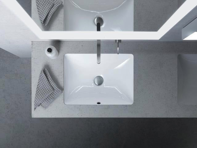DURAVIT Push-open Ventil Universal für Waschtisch mit Überlauf, chrom, 64 mm, Metall
