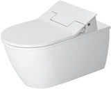 DURAVIT SensoWash Slim Dusch-WC Sitz weiß mit Fernbedienung und Durchlauferhitzer