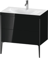 DURAVIT XViu c-bonded Waschtischset 800 mm mit 2 Auszügen, bodenstehend, Soft-Close