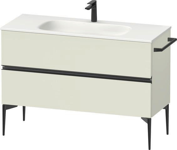 DURAVIT Sivida Waschtischunterbau 1210 mm Eiche mit 2 Schubkästen und Soft-Close