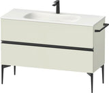 DURAVIT Sivida Waschtischunterbau 1210 mm Eiche mit 2 Schubkästen und Soft-Close