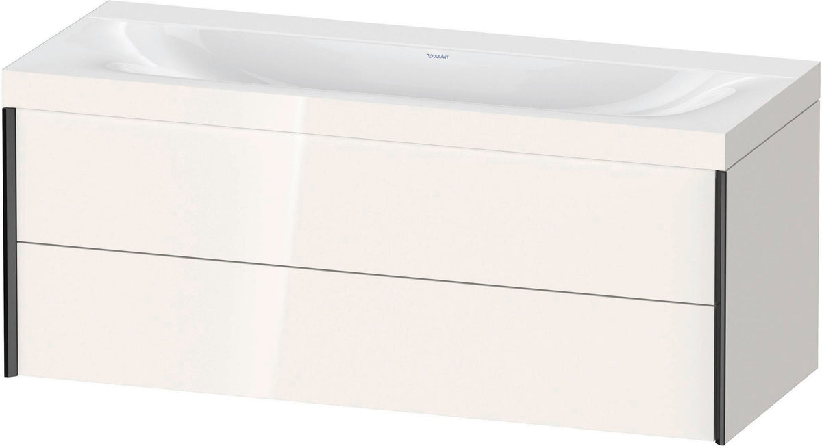 DURAVIT XViu c-bonded Waschtischunterbauset 1200 mm wandhängend mit 2 Schubkästen