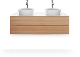 DURAVIT White Tulip Aufsatzbecken 430 mm weiß ohne Überlauf mit WonderGliss