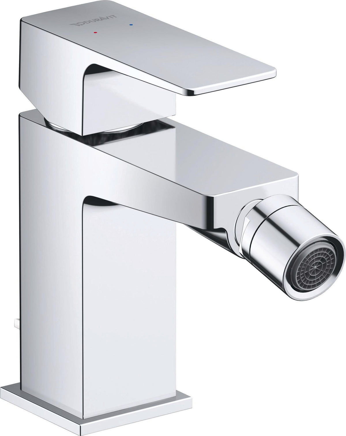 DURAVIT Manhattan Einhebel-Bidetmischer Chrom mit Keramikmischsystem und Kugelgelenk-Strahlregler