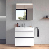 DURAVIT Vero Air Waschtisch 800 mm, weiß, mit Überlauf & Hahnlochbank