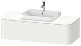 Duravit Waschtischunterbau Happy D.2 Plus 1300 mm taupe supermatt mit Tip-On-Technik