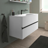 DURAVIT Sivida Spiegelablage 1200 mm in Chrom/Weiß Hochglanz – Ablage mit Befestigungsmaterial