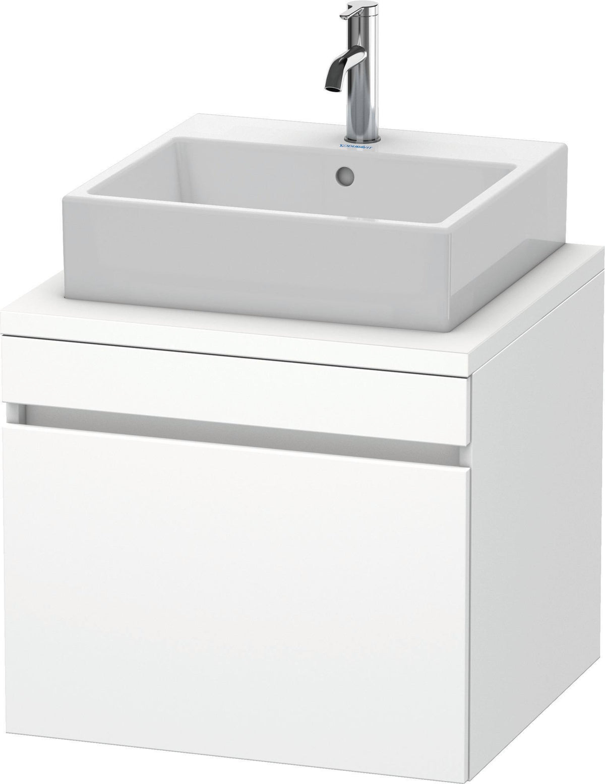 DURAVIT DuraStyle Konsolenunterschrank 600 mm betongrau matt – 1 Auszug, wandhängend