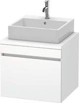 DURAVIT DuraStyle Konsolenunterschrank 600 mm betongrau matt – 1 Auszug, wandhängend
