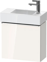 DURAVIT D-Neo Waschtischunterbau 484 mm Eiche Schwarz Matt, 1 Tür, Bronze Griff