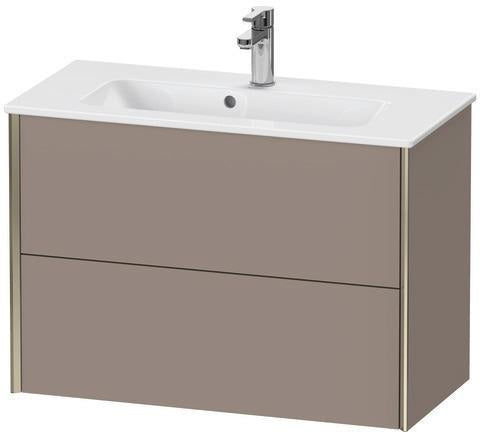 Duravit XVIU Waschtischunterbau 810x560x390mm 2 Schubkästen Kompakt S-matt
