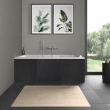 DURAVIT Starck Einbau-Badewanne 1600x700 mm Weiß mit Überlauf und 1 Rückenschräge