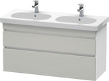 Duravit DuraStyle Waschtischunterbau 1150 mm, 2 Schubkästen, weiß matt – wandhängend