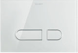 Duravit DuraSystem A1 Betätigungsplatte mechanisch für WC – Dual Flush, Aufgesetzt, Weiß