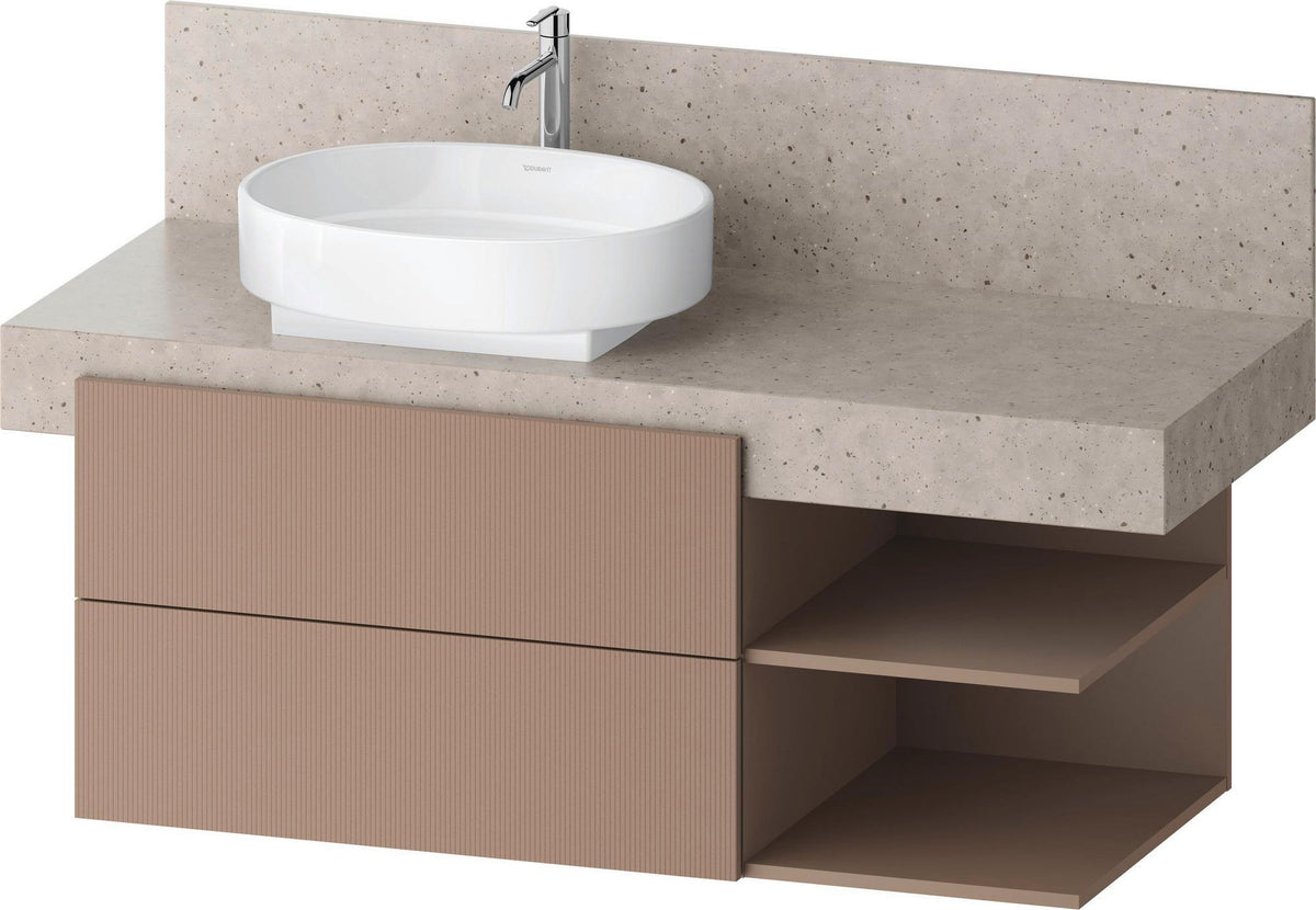 Duravit Balcoon Konsolenwaschtischunterbau 1200 mm mit 2 Schubkästen und Push-Open