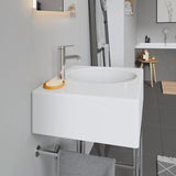 DURAVIT Design Classics Wandwaschtisch 615 mm, Becken links, mit Überlauf, weiß