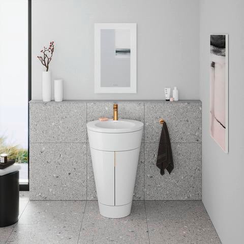DURAVIT Starck T Handtuchhaken Chrom – Doppelhaken mit verdeckter Wandmontage