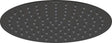 DURAVIT Kopfbrause D300 Rain Schwarz Matt – 300 mm, rund, Antikalk, Wand- & Deckenmontage