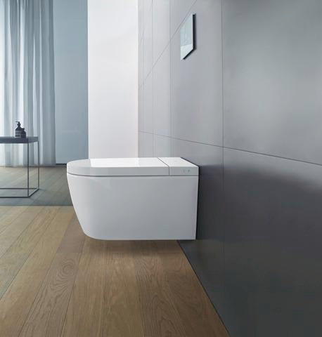 DURAVIT SensoWash Starck f Kompakt-Dusch-WC mit Sitzheizung, Warmluftfön und HygieneGlaze