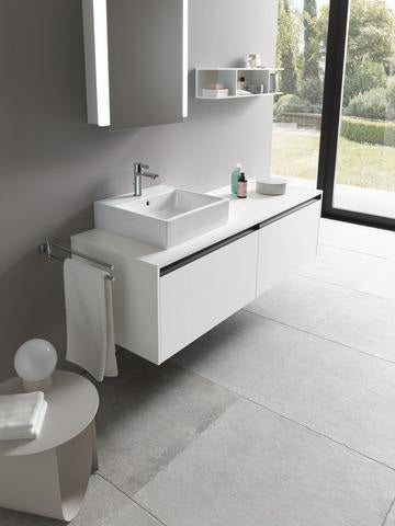 Duravit Waschtisch Vero Air 500 mm mit Überlauf und Hahnlochbank, weiss, geschliffen