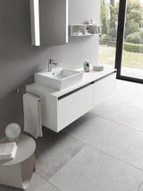 Duravit Waschtisch Vero Air 500 mm mit Überlauf und Hahnlochbank, weiss, geschliffen