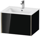 Duravit Waschtischunterbau XVIU 610 mm weiß matt mit Tip-On-Technik für ME by Starck