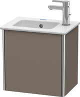 Duravit Waschtischunterbau XSquare, 1 Tür rechts, 400x410x289 mm, Flannel Grey Hochglanz